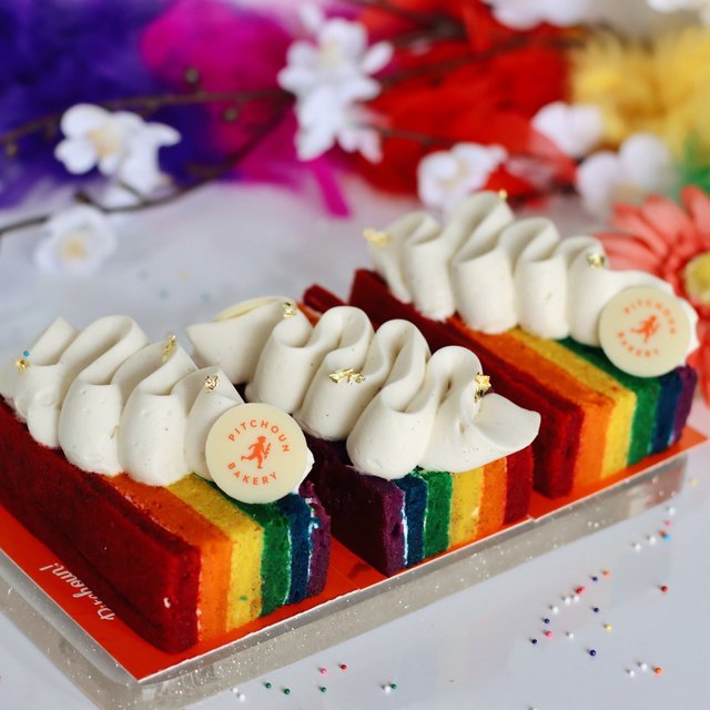 Indulge in our sweet rainbow cake: where every bite is a celebration ✨⁠
.⁠
.⁠
.⁠
.⁠
.⁠
.⁠
.⁠
.⁠
.⁠
.⁠
.⁠
.