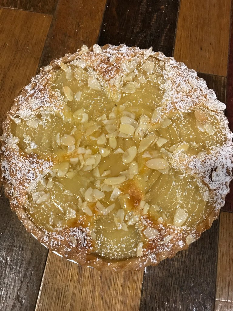Bourdaloue tart from Pitchoun Bakery