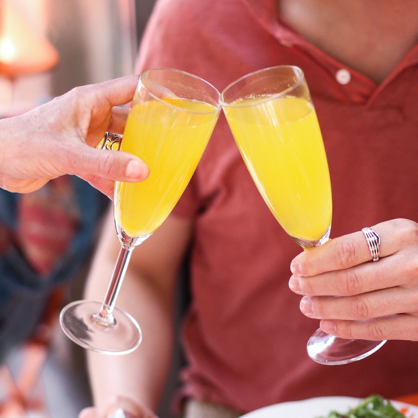 Mimosa Cocktail Cheers
