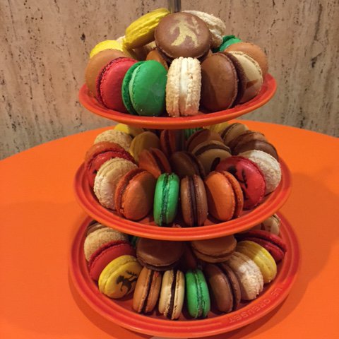 macaron tower