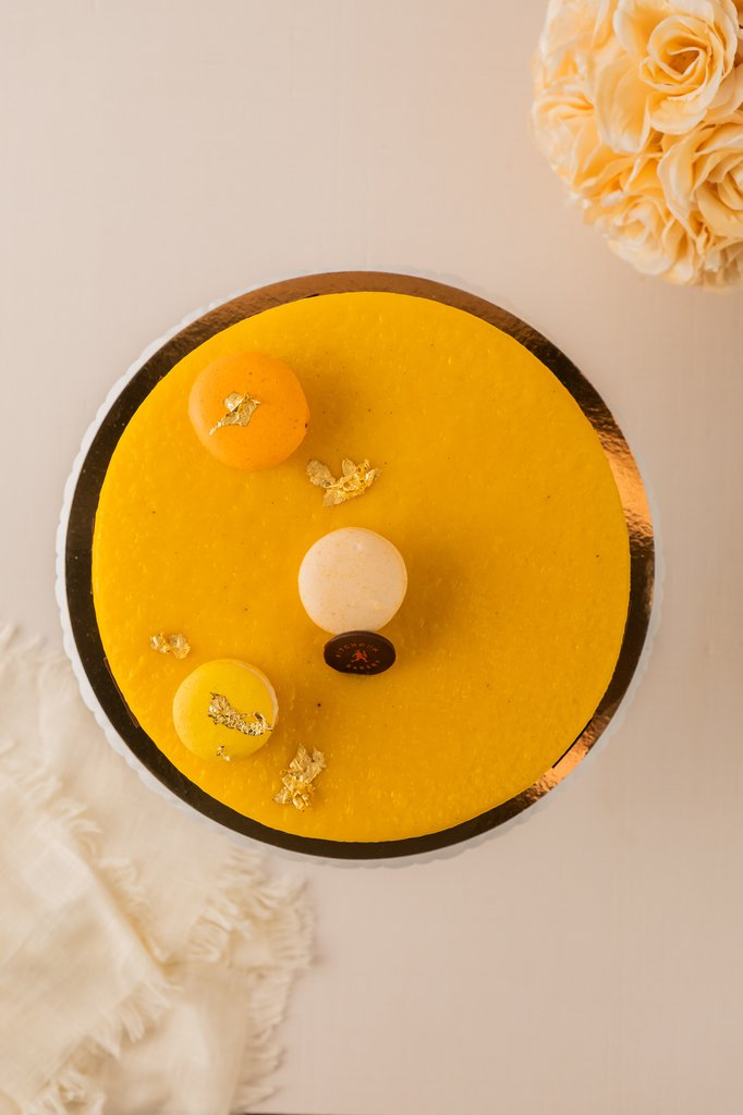 tropical mousse cake