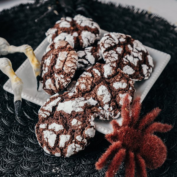 Crinkle cookies