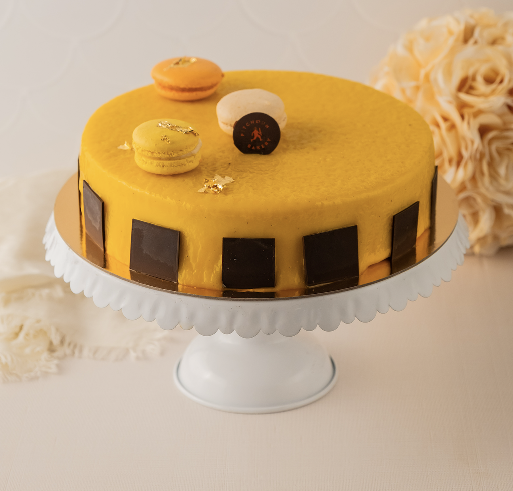 tropical mousse cake